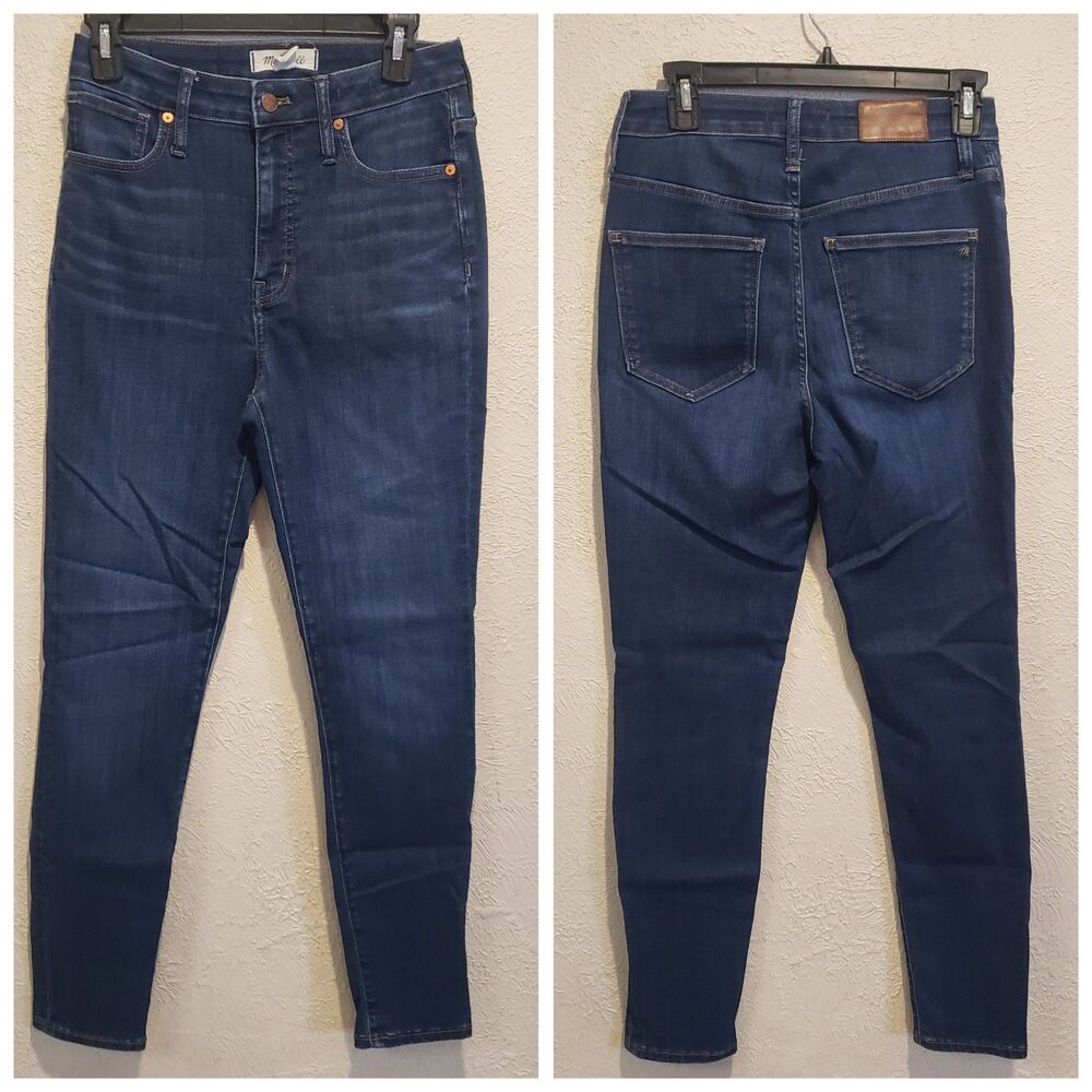 Madewell Curvy High- Rise Skinny Jeans Women’s Size 26 Denim Blue